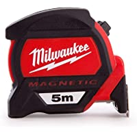 Cinta métrica magnética Milwaukee 48227305 HP5Mg-27- color rojo-negro